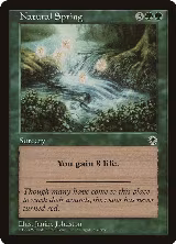 Natural Spring — card price