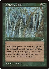 Nature's Cloak — card price