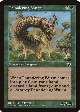 Thundering Wurm — card price