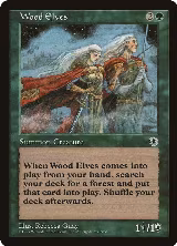 Wood Elves, Portal — Magic card price