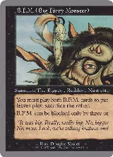 B.F.M. (Big Furry Monster) (28) (28) — card price