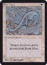 Blue Ward, Alpha Edition — Magic card price