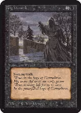 Bog Wraith, Alpha Edition — Magic card price