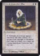 Circle of Protection: Blue, Alpha Edition — Magic card price