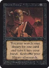 Demonic Tutor, Alpha Edition — Magic card price