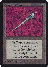 Disrupting Scepter, Alpha Edition — Magic card price
