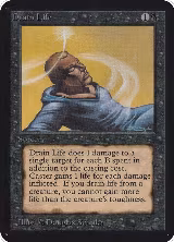 Drain Life, Alpha Edition — Magic card price