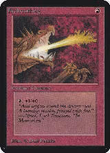 Firebreathing, Alpha Edition — Magic card price