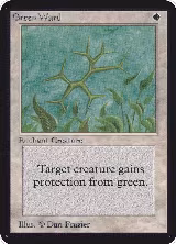 Green Ward, Alpha Edition — Magic card price