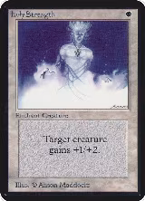 Holy Strength, Alpha Edition — Magic card price
