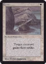 Lance, Alpha Edition — Magic card price