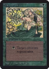 Regeneration, Alpha Edition — Magic card price