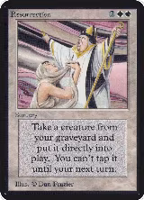 Resurrection, Alpha Edition — Magic card price