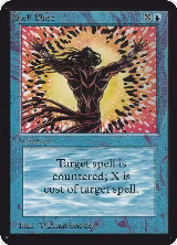 Spell Blast, Alpha Edition — Magic card price