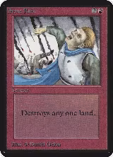 Stone Rain, Alpha Edition — Magic card price