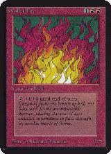 Wall of Fire, Alpha Edition — Magic card price