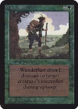 Wanderlust, Alpha Edition — Magic card price