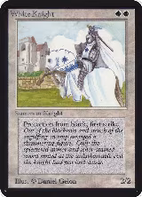 White Knight, Alpha Edition — Magic card price