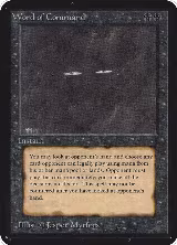 Word of Command — card price