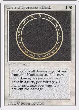 Circle of Protection: Black — card price