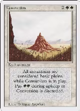 Conversion — card price