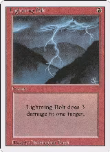 Lightning Bolt — card price