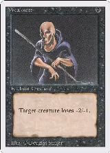 Weakness — card price