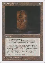 Bronze Tablet — card price