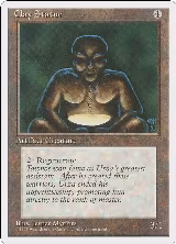 Clay Statue, Fourth Edition — Magic card price