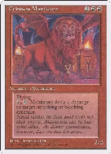 Crimson Manticore — card price