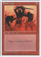 Immolation, Fourth Edition — Magic card price