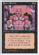 Spirit Shackle — card price