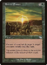 Serene Sunset (131), Judgment — Magic card price