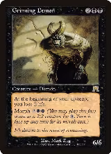 Grinning Demon (153), Onslaught — Magic card price