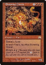 Blistering Firecat (189), Onslaught — Magic card price