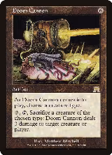 Doom Cannon (307), Onslaught — Magic card price
