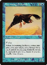 Screaming Seahawk (112), Onslaught — Magic card price