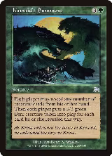 Kamahl's Summons (269) — card price