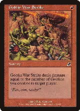 Goblin War Strike (96) — card price