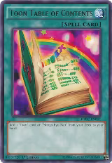 Toon Table of Contents (DPBC-EN047) — card price