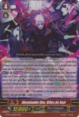 Abominable One, Gilles de Rais (G-BT03/010EN) — card price