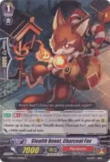 Stealth Beast, Charcoal Fox (G-BT03/079EN) — card price