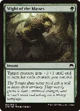 Might of the Masses (188) — card price