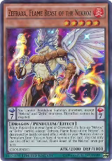 Zefraxa, Flame Beast of the Nekroz (CROS-ENAE1) — card price