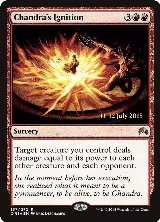 Chandra's Ignition (137), Prerelease Cards — Magic card price