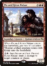 Pia and Kiran Nalaar (157), Prerelease Cards — Magic card price