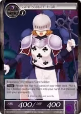 Card Soldier "Club" (TAT-074) — card price