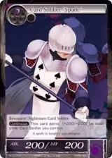 Card Soldier "Spade" (TAT-075) — card price