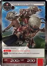 Shock Troop of Asakna (1-052) — card price