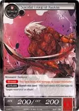 Suicidal Troop of Asakna (1-053) — card price